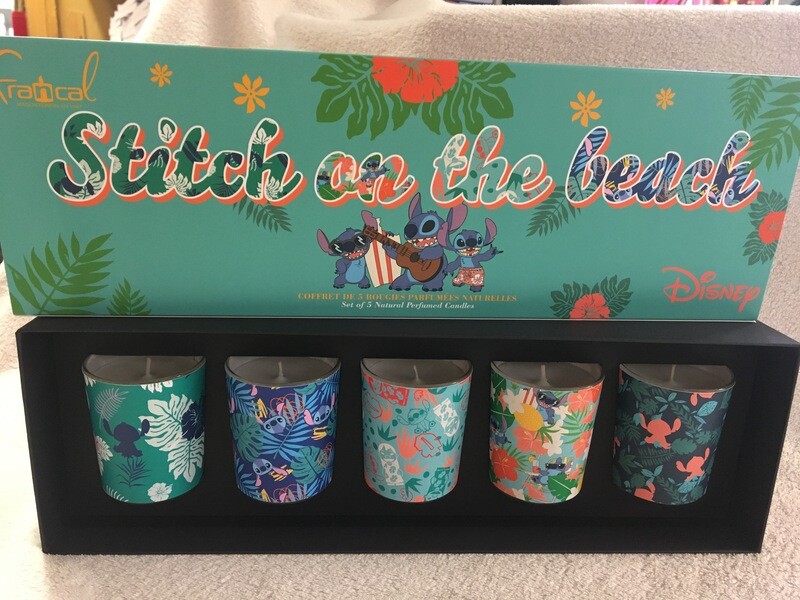 Stitch geurkaarsen set