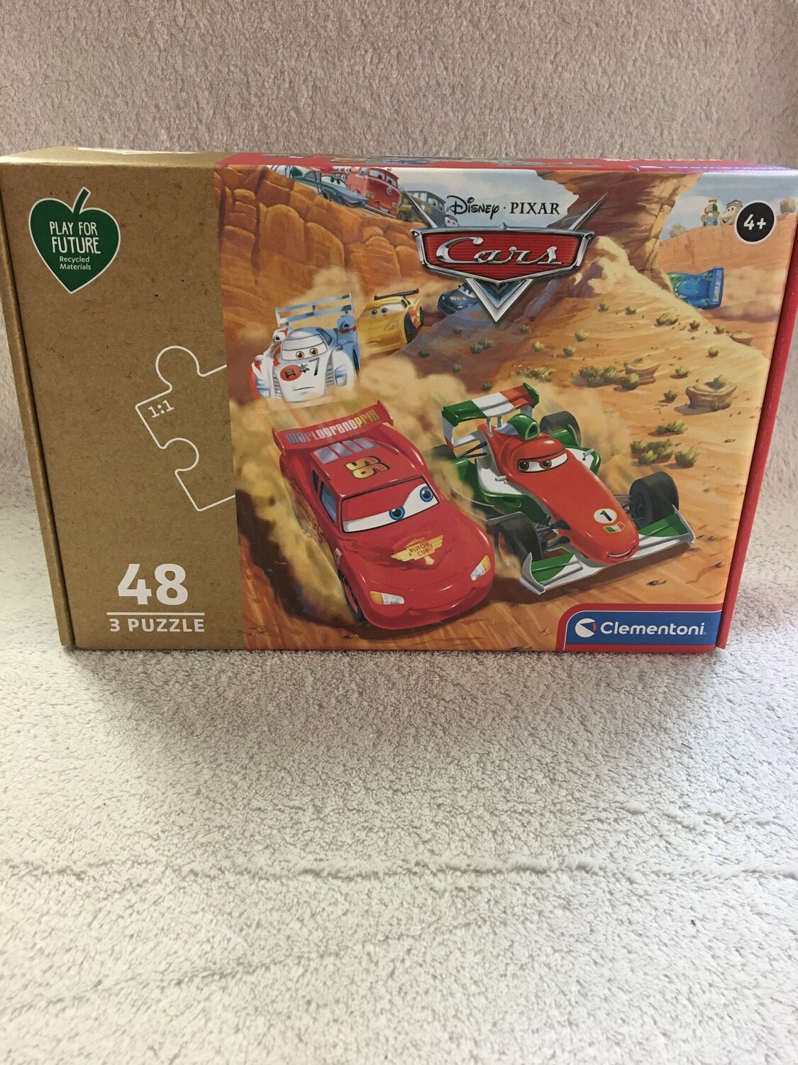 Cars puzzel 3x48