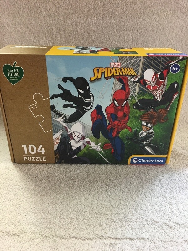 Spiderman puzzel 104 stukjes