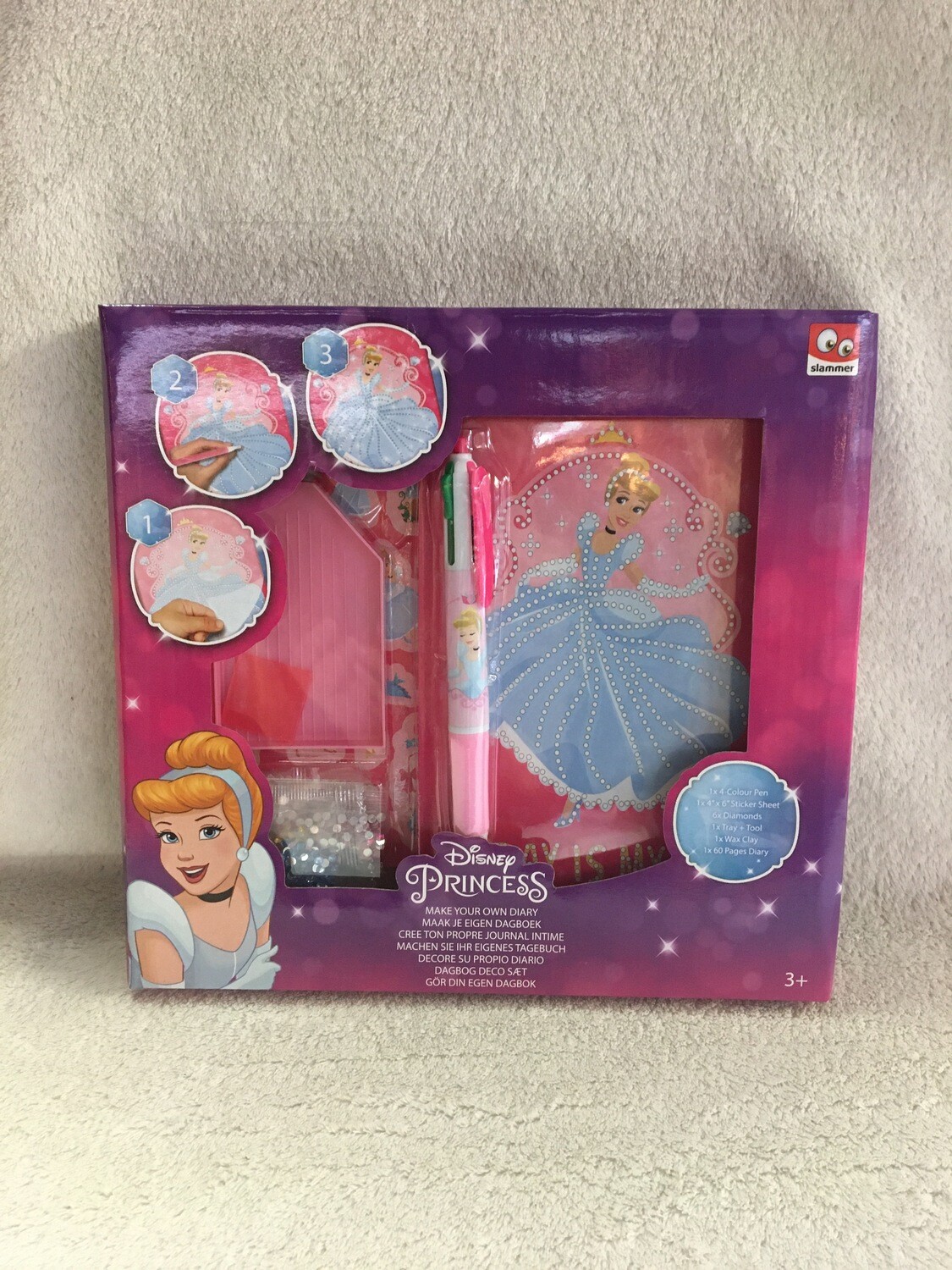 Prinses Assepoester maak je eigen dagboek