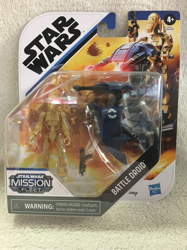 Star Wars mission fleet battle droid