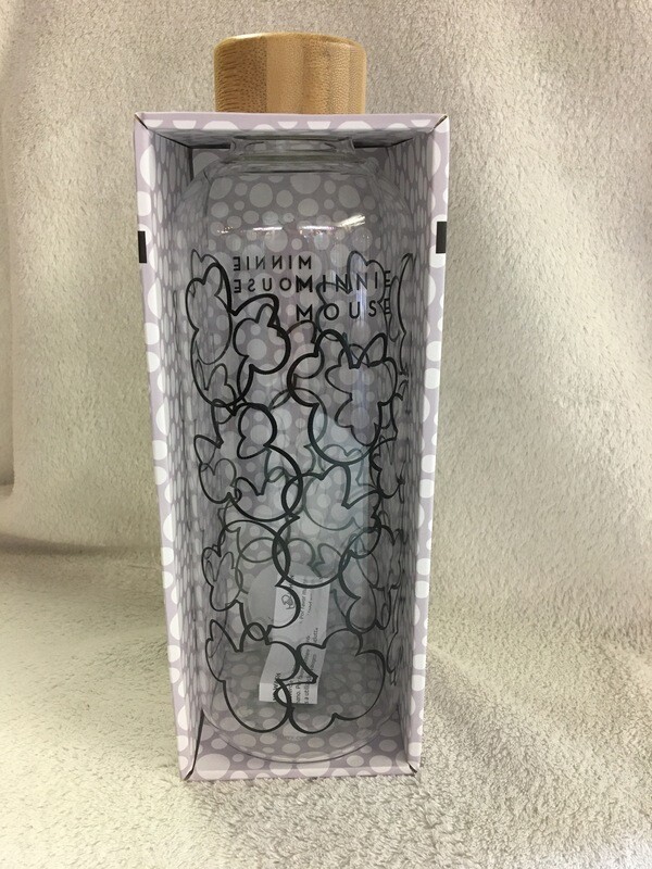 Glazen fles Minnie