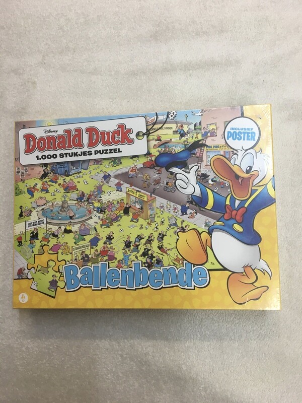 Puzzel Donald Duck Ballenbende