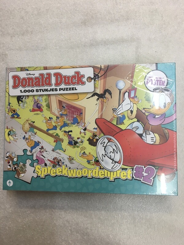 Puzzel Donald Duck Spreekwoordenpret