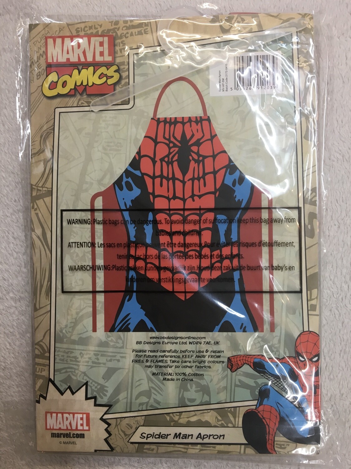 Schort Spiderman