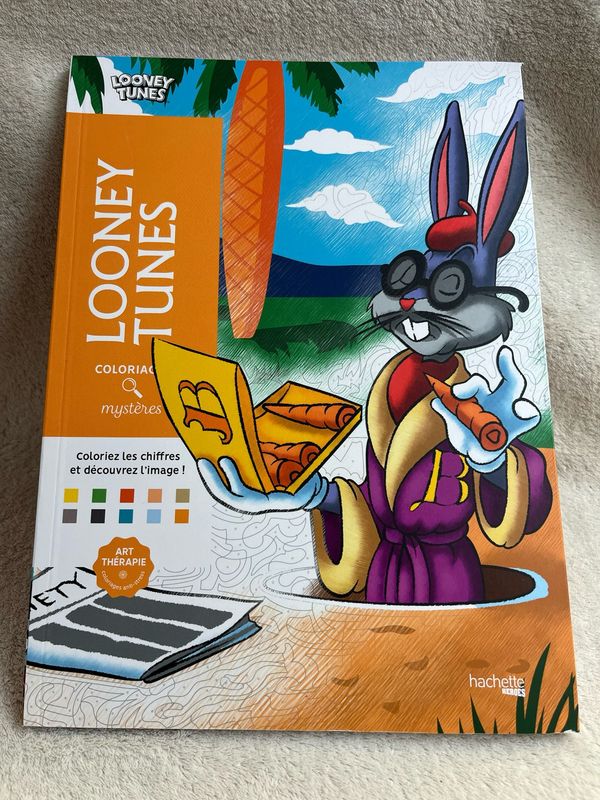 Kleurboek Op Nummer Looney Tunes