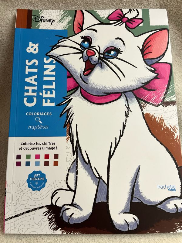 Kleurboek Op Nummer Chats & Félins