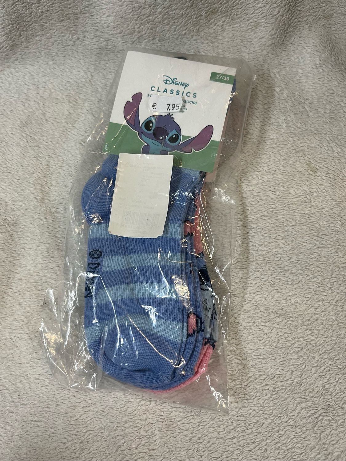 Stitch Sokken 3 Paar Maat 27-30