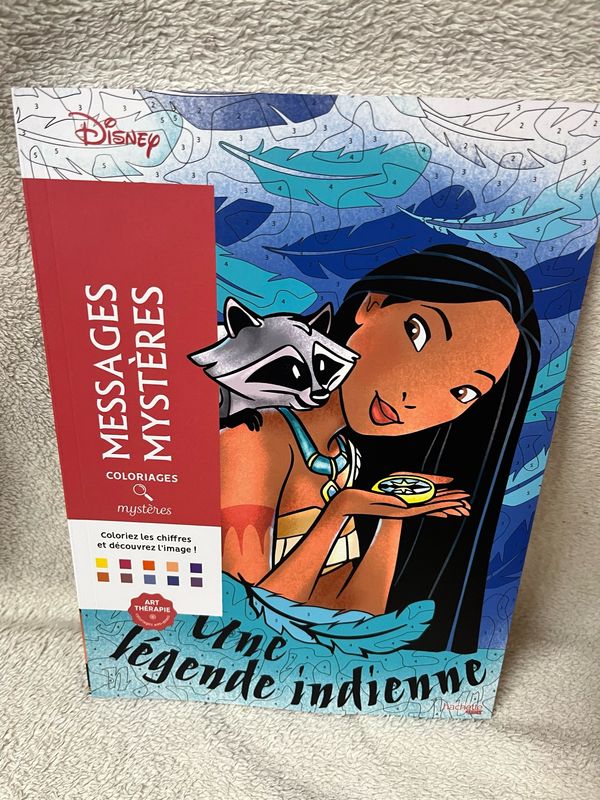 Kleurboek Op Nummer Messages Mystères