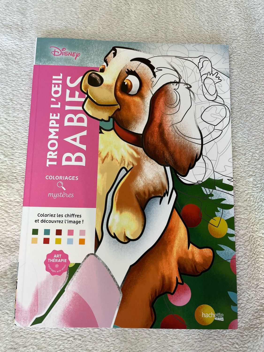 Kleurboek op nummer Trompe L’oeil Babies