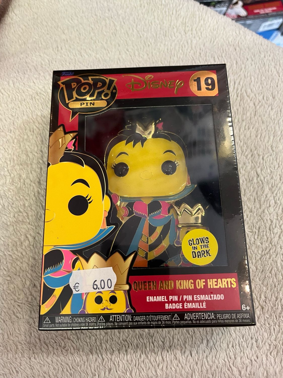 Funko Pop Pin Queen And King Of Hearts