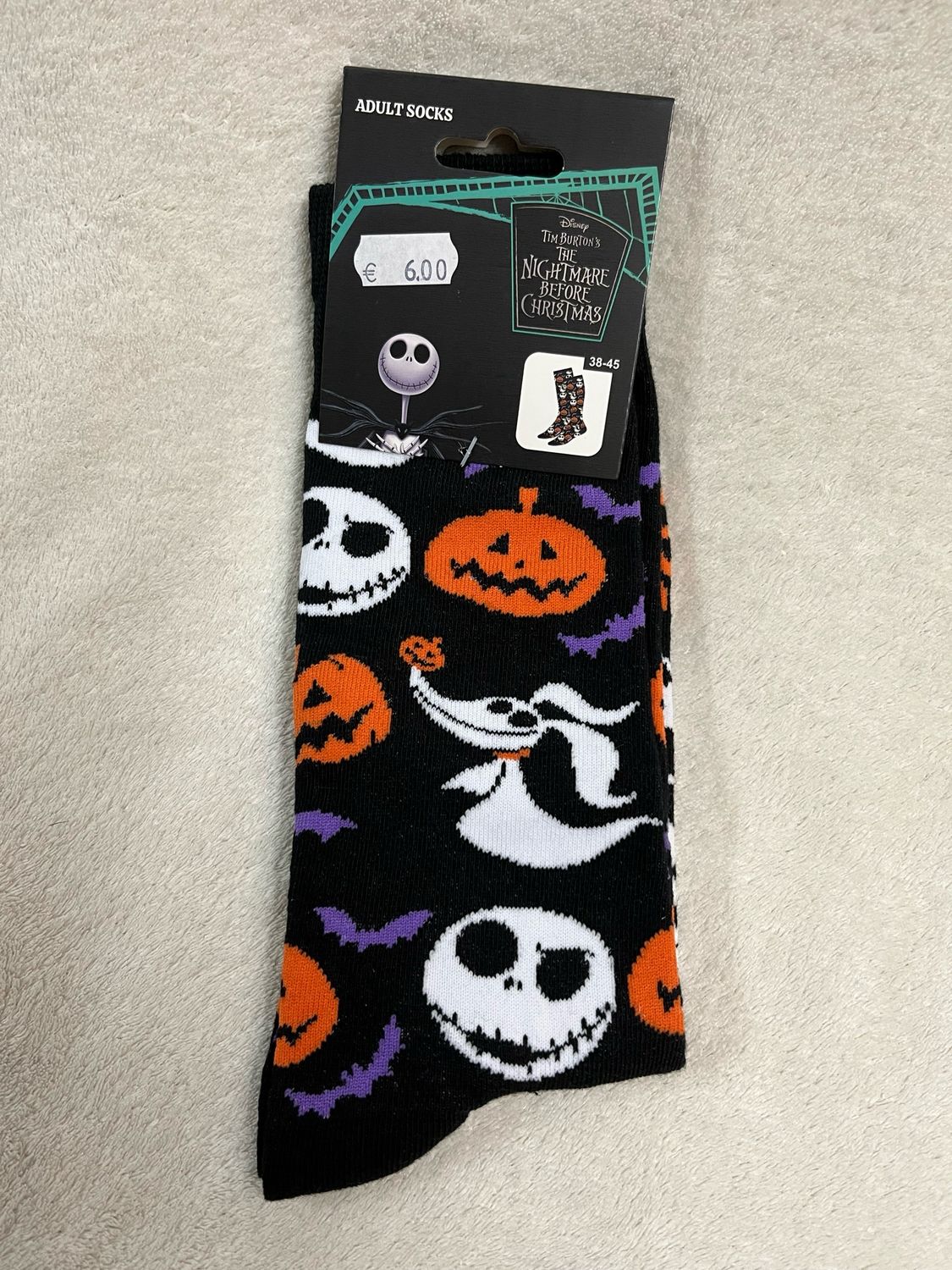 Nightmare Before Christmas sokken maat 38/45