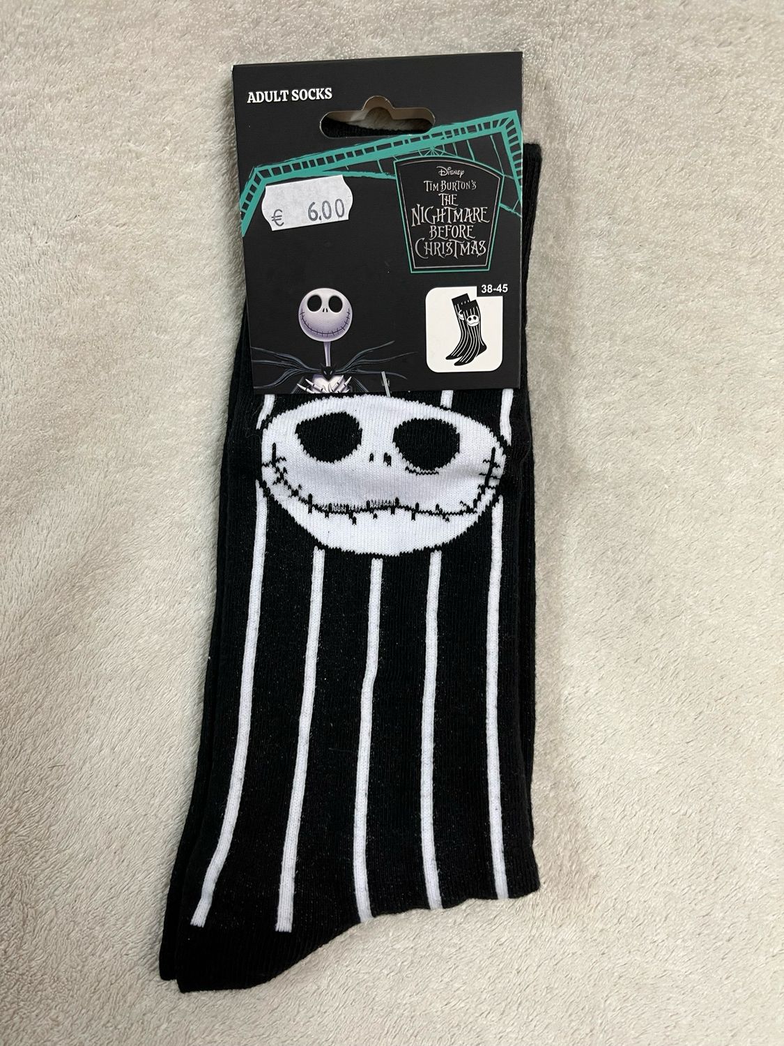 Nightmare Before Christmas sokken maat 38/45