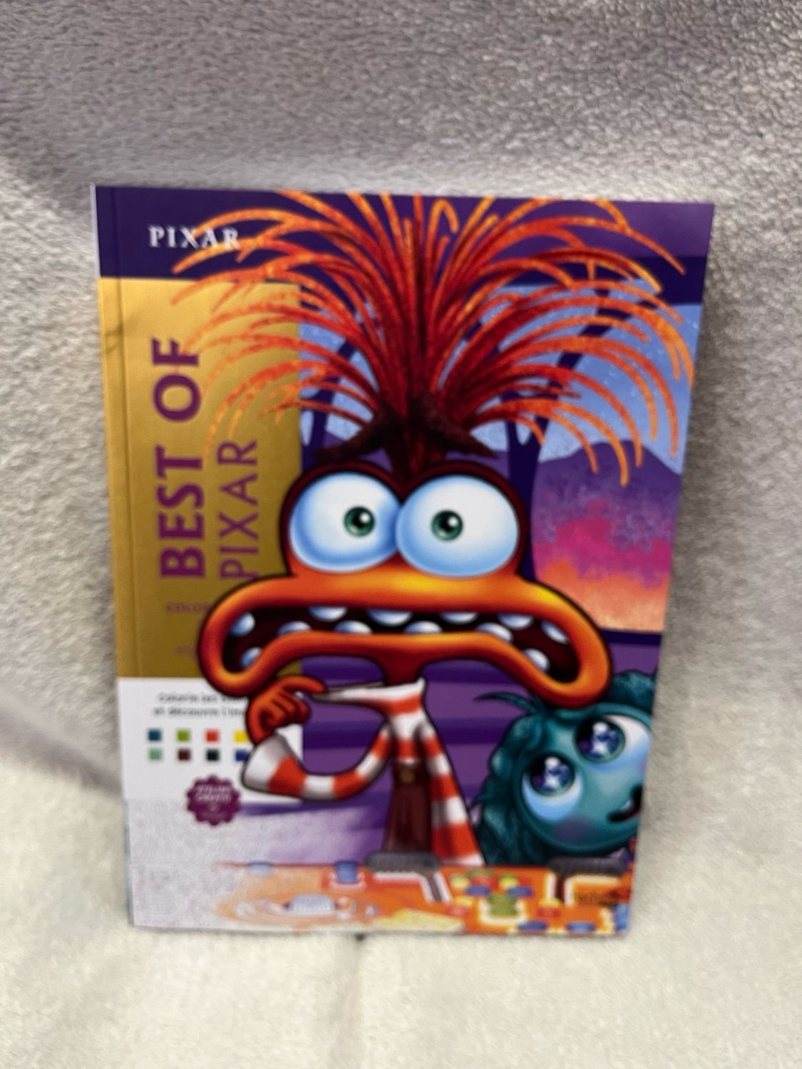 Kleurboek op nummer Best of Pixar