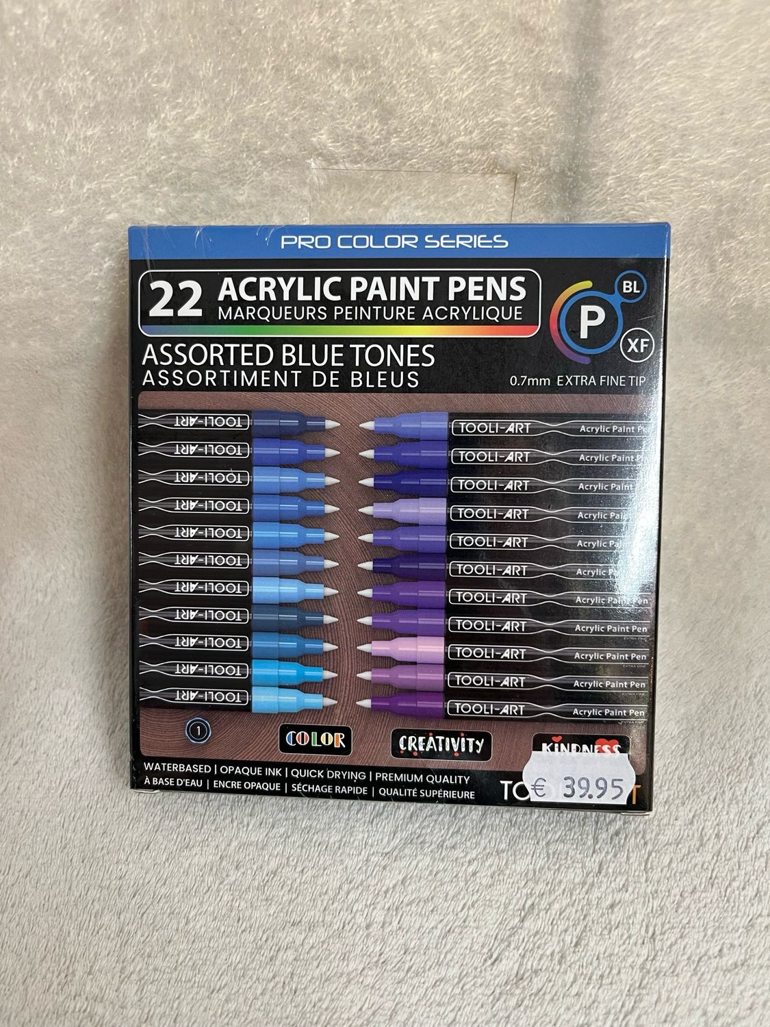 Tooli-art assorted blue tones