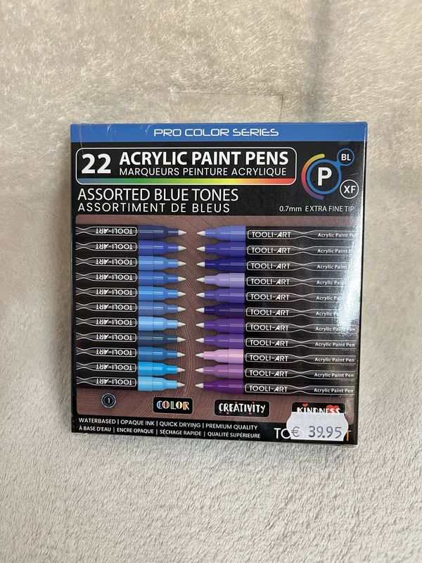 Tooli-art assorted blue tones