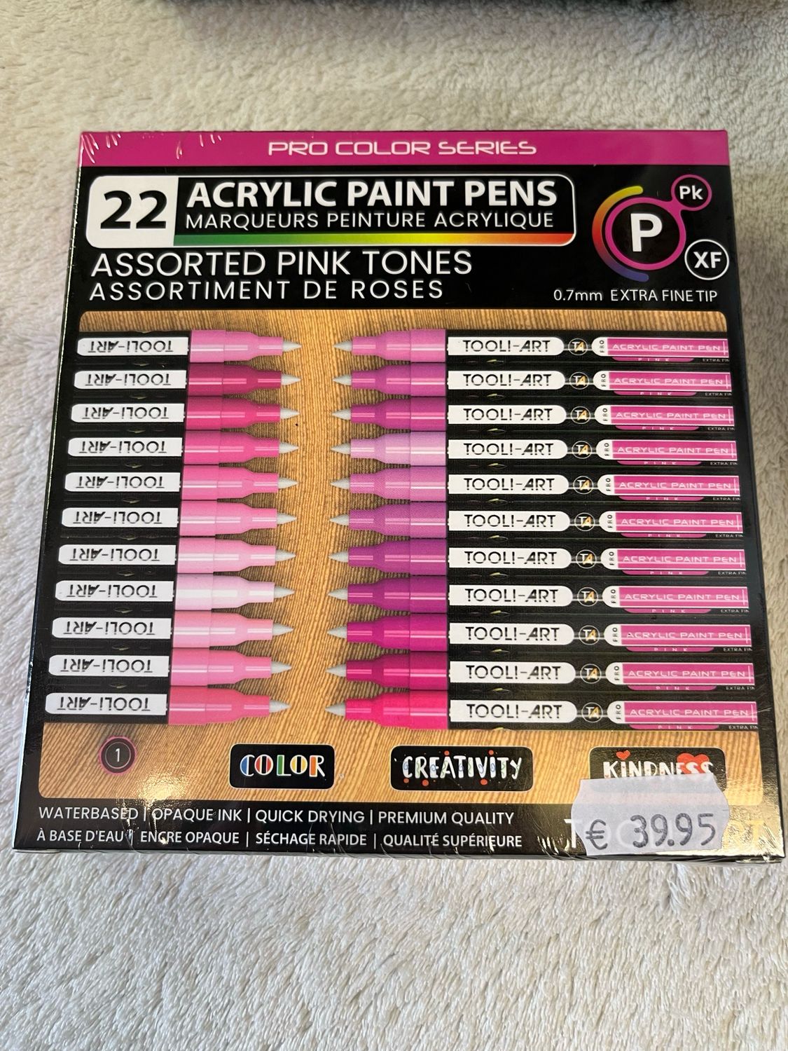 Tooli-art pink tones