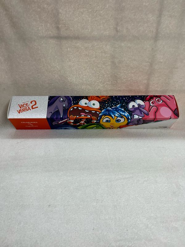 Kleuren op nummer poster Vice-Versa 2