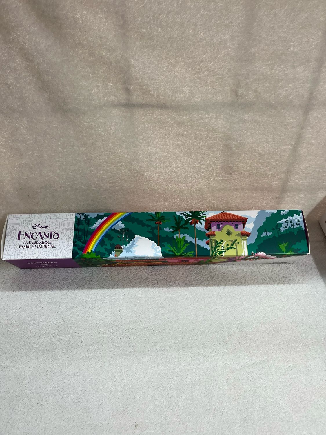 Kleur op nummer poster Encanto