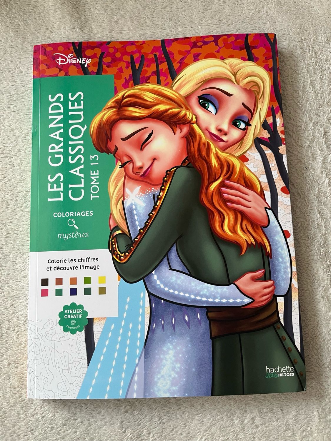 Kleurboek op nummer Les Grands Classiques tome 13