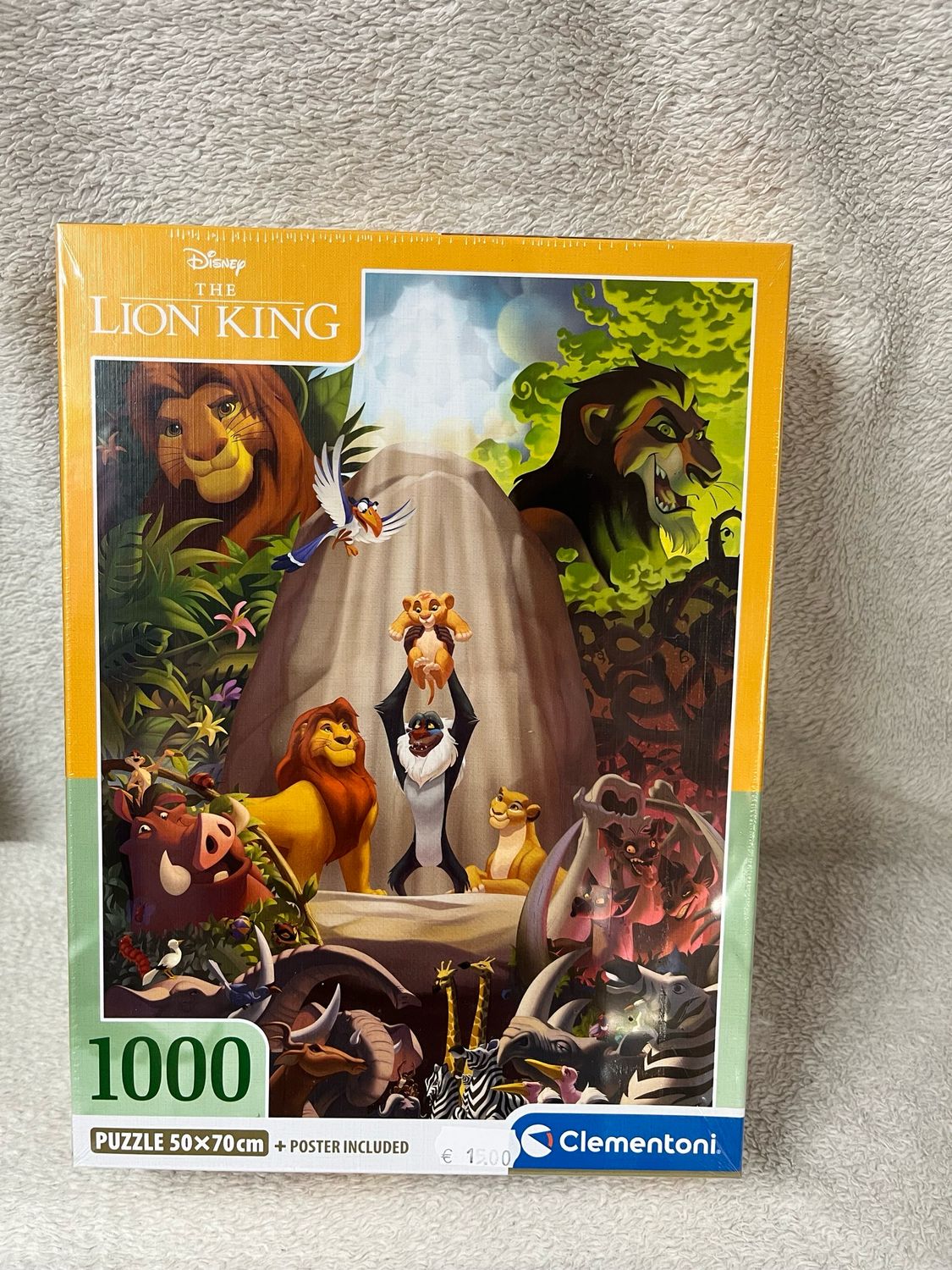 Puzzel Lion King 1000 stukjes