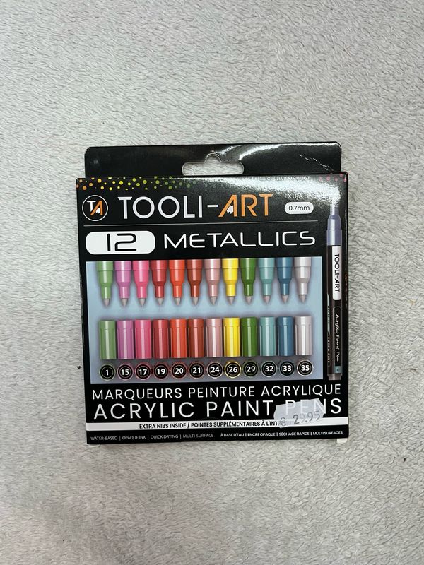 Tooli-Art stiften Metallics