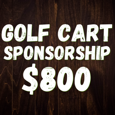 Golf Cart Sponsorship