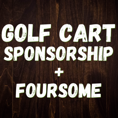 Golf Cart Sponsorship + Foursome