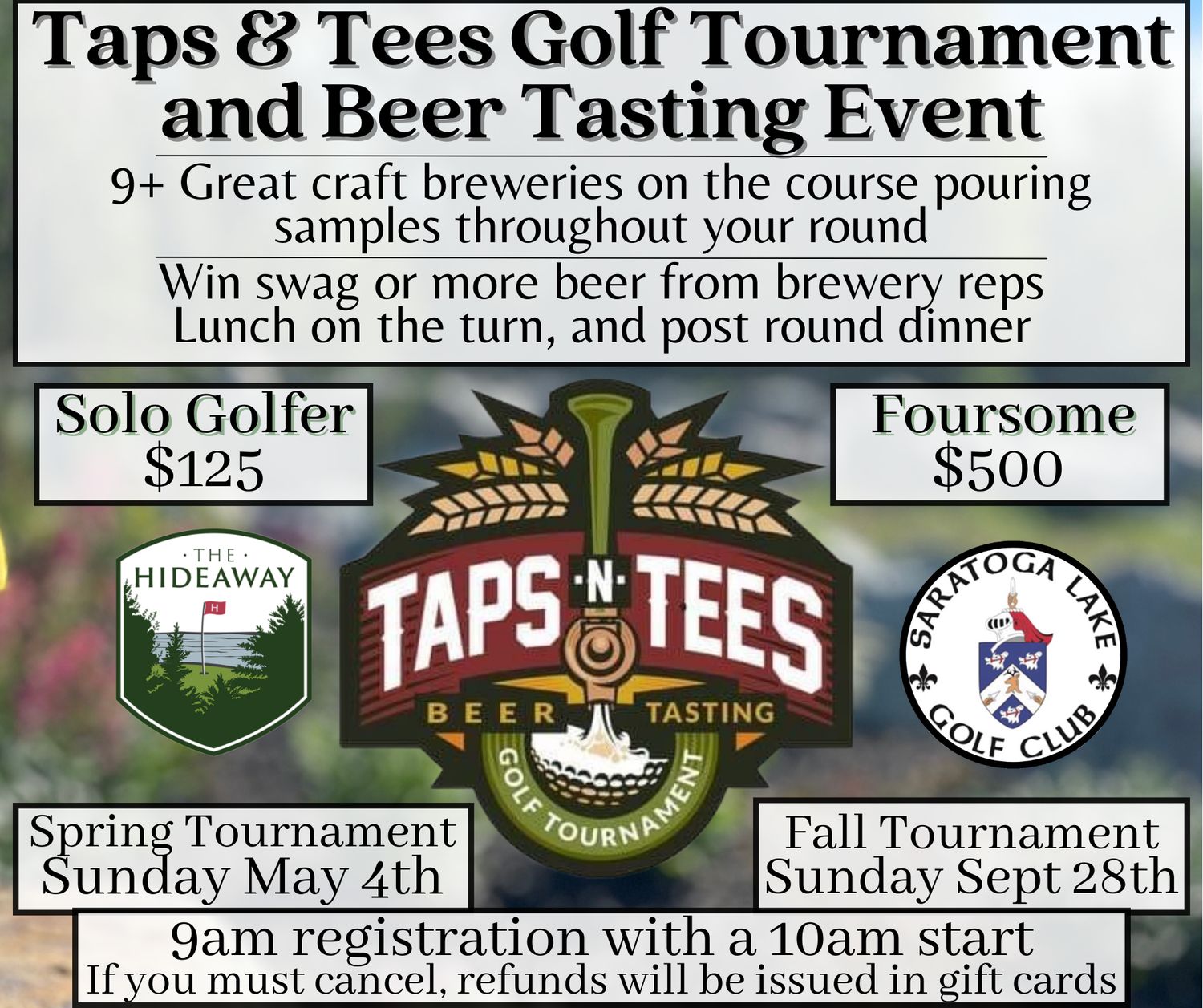 Taps & Tees Fall Seasonal Tournament 2025 - Team