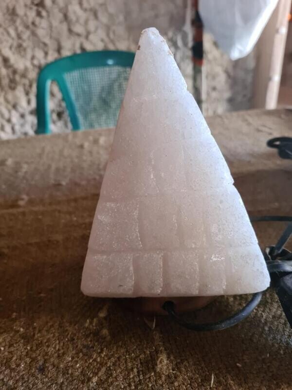 Egyptian Pyramid Salt Lamp