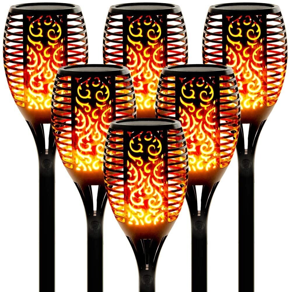 LED Solar Torch Lighting