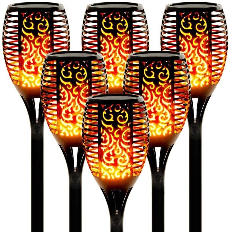 LED Solar Torch Lighting