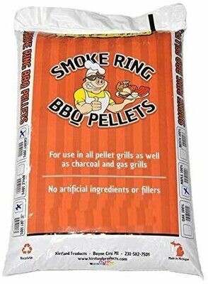 40lb 100% Maple Smoke Ring BBQ Pellets