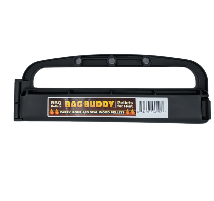 Bag Buddy - BBQ Pellet - Carry, Close, and Pour - Close Bags & Easily Carry