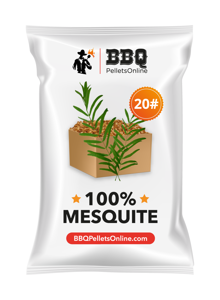 100% Mesquite BBQPelletsOnline BBQ Pellets