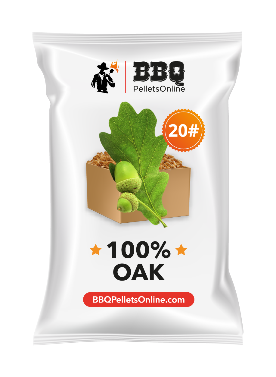 100% Oak BBQPelletsOnline BBQ Pellets