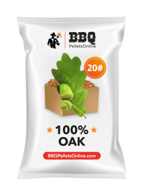 100% Oak BBQPelletsOnline BBQ Pellets