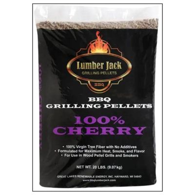 100% Cherry Lumber Jack BBQ Pellets
