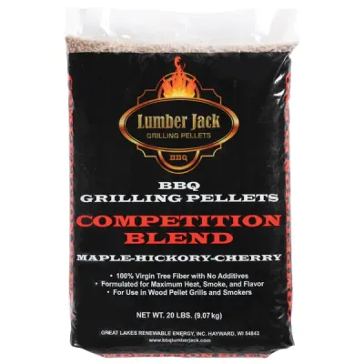 Maple-Hickory-Cherry (MHC) - Competition Blend Lumber Jack BBQ Pellets