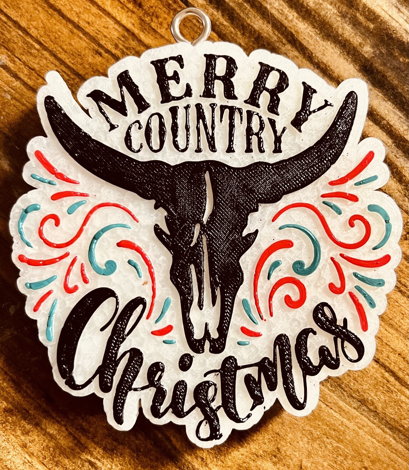 MERRY COUNTRY CHRISTMAS SILICONE MOLD