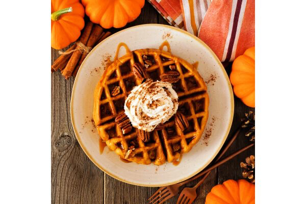 PUMPKIN PECAN WAFFLE