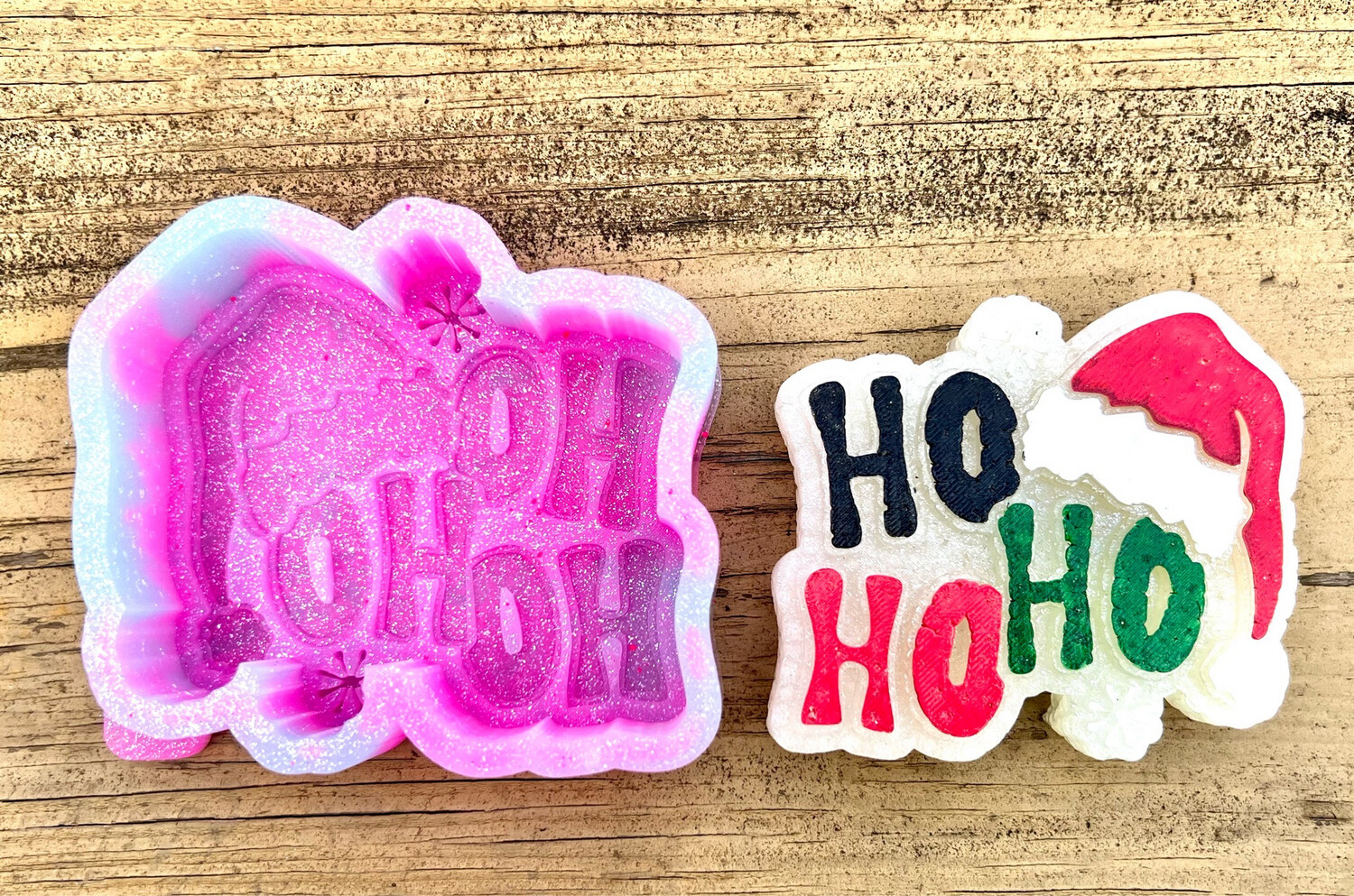 HO HO HO SILICONE MOLD