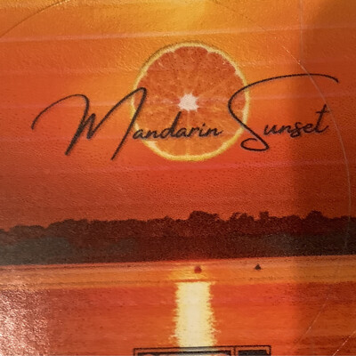 Mandarin Sunset Art Gift 