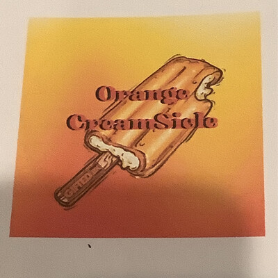 Orange Creamsicle Preroll Art Gift