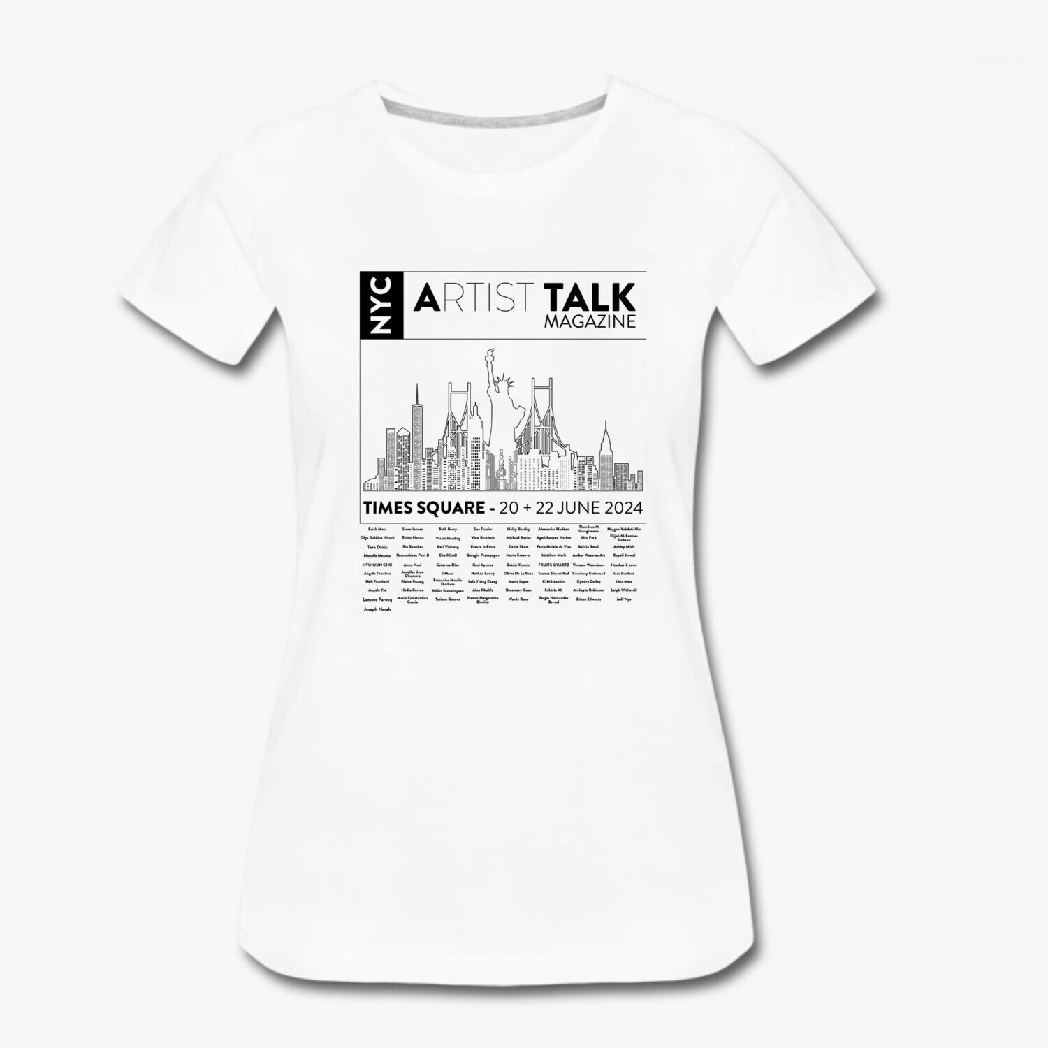 Times Square Women's T-Shirt - Names included