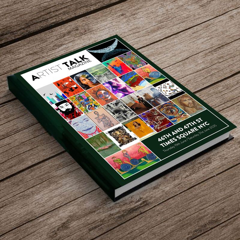 Hardcover book - Artist Talk Digital Exhibition - London - 2025
