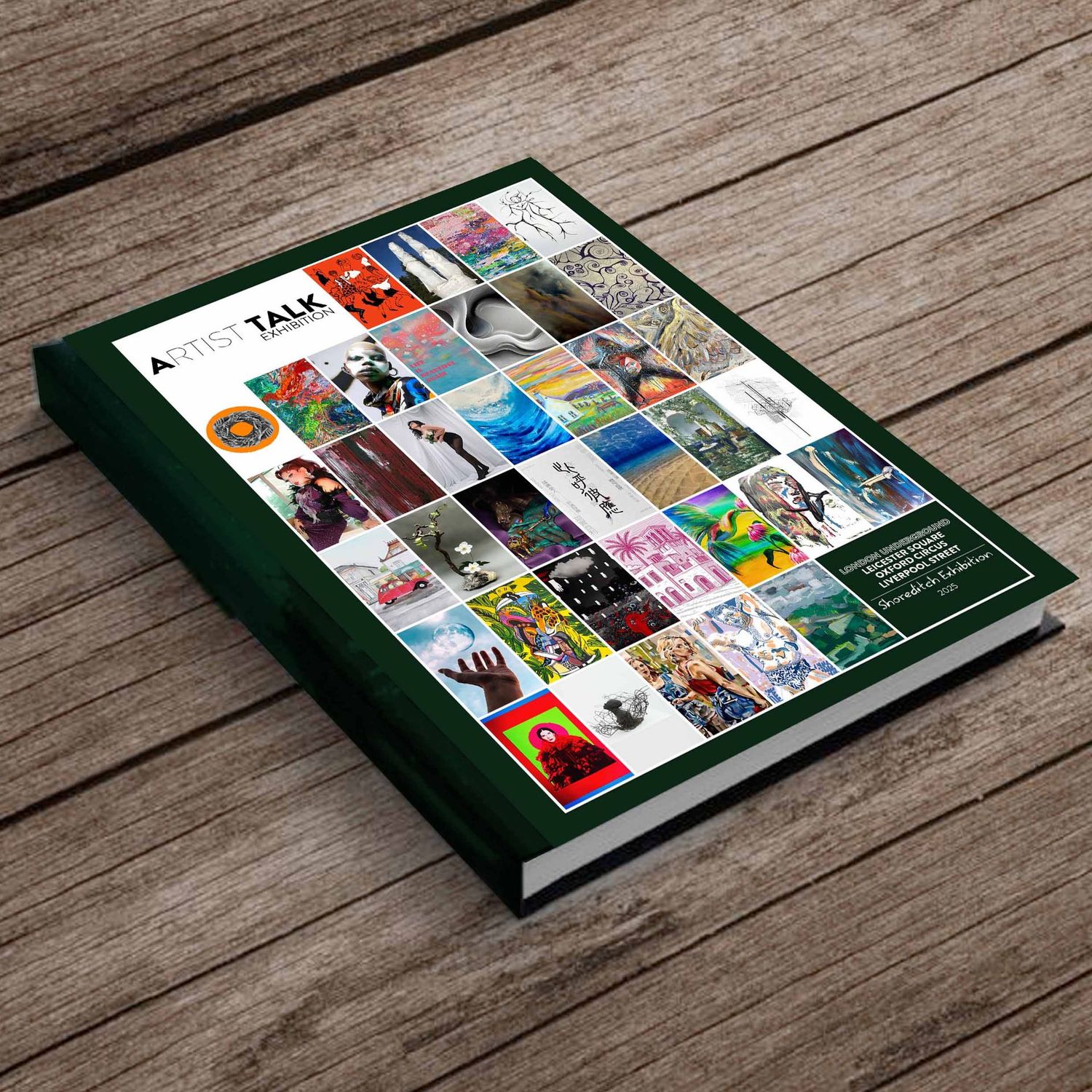 Hardcover book - Artist Talk Digital Exhibition - London - 2025