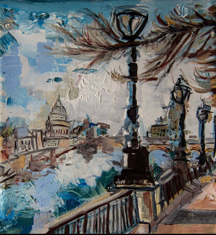 The view of St. Paul’s Cathedral from the Southbank