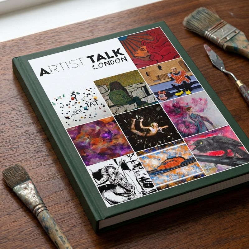 Hardcover book - Artist Talk Exhibition - London - 2026