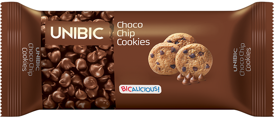 Unibic Cookies - Chocolate Chip,x  75 g Pouch